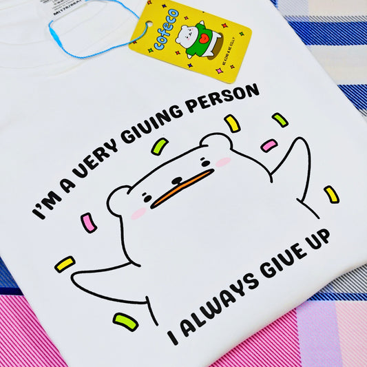 I’m Very Giving Apparel: T-shirt, Crewneck, Hoodie