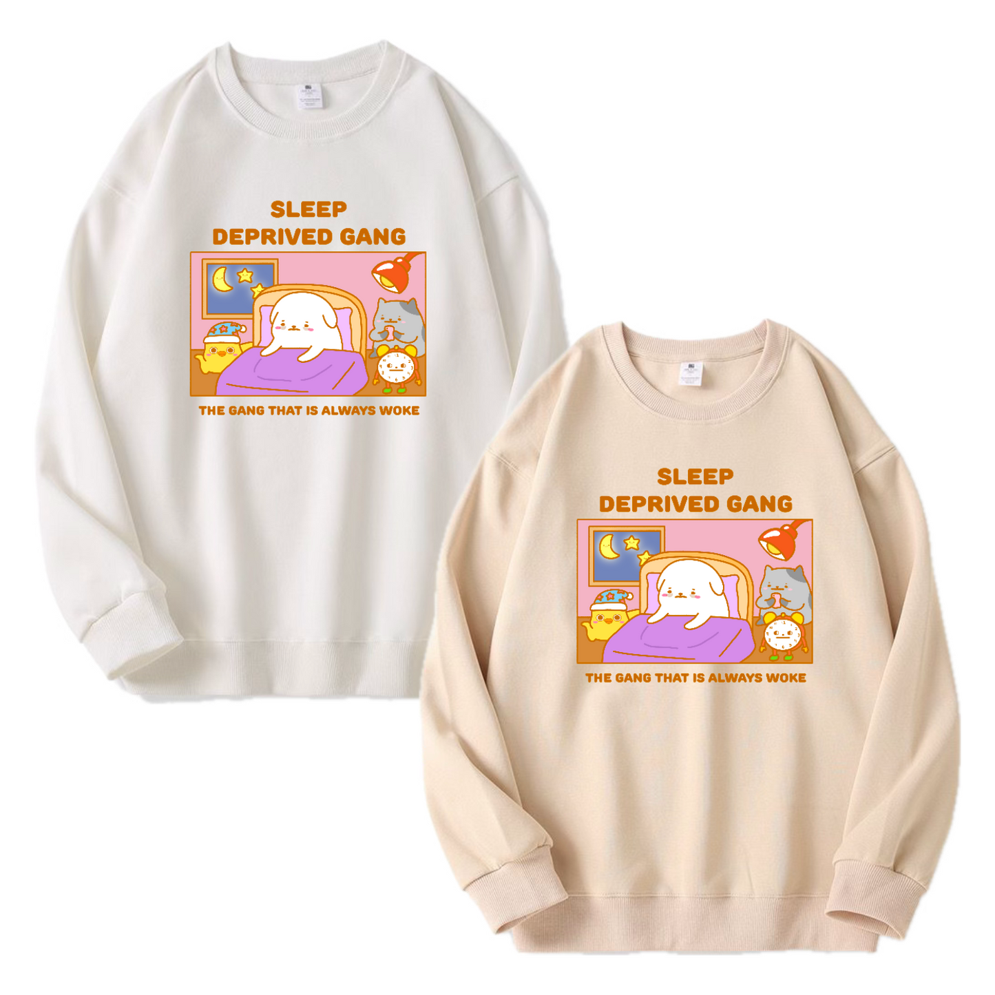 Sleep Deprived Gang Apparel: Tshirt, Crewneck, Hoodie