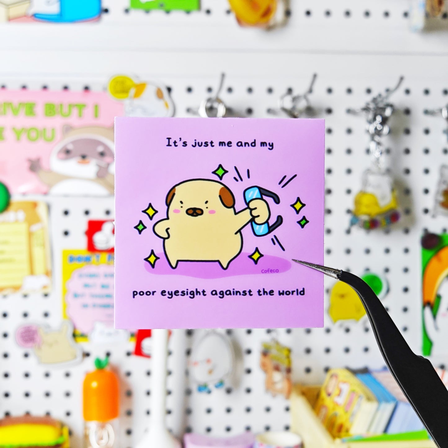 It’s Just Me & My…Against The World Sticker