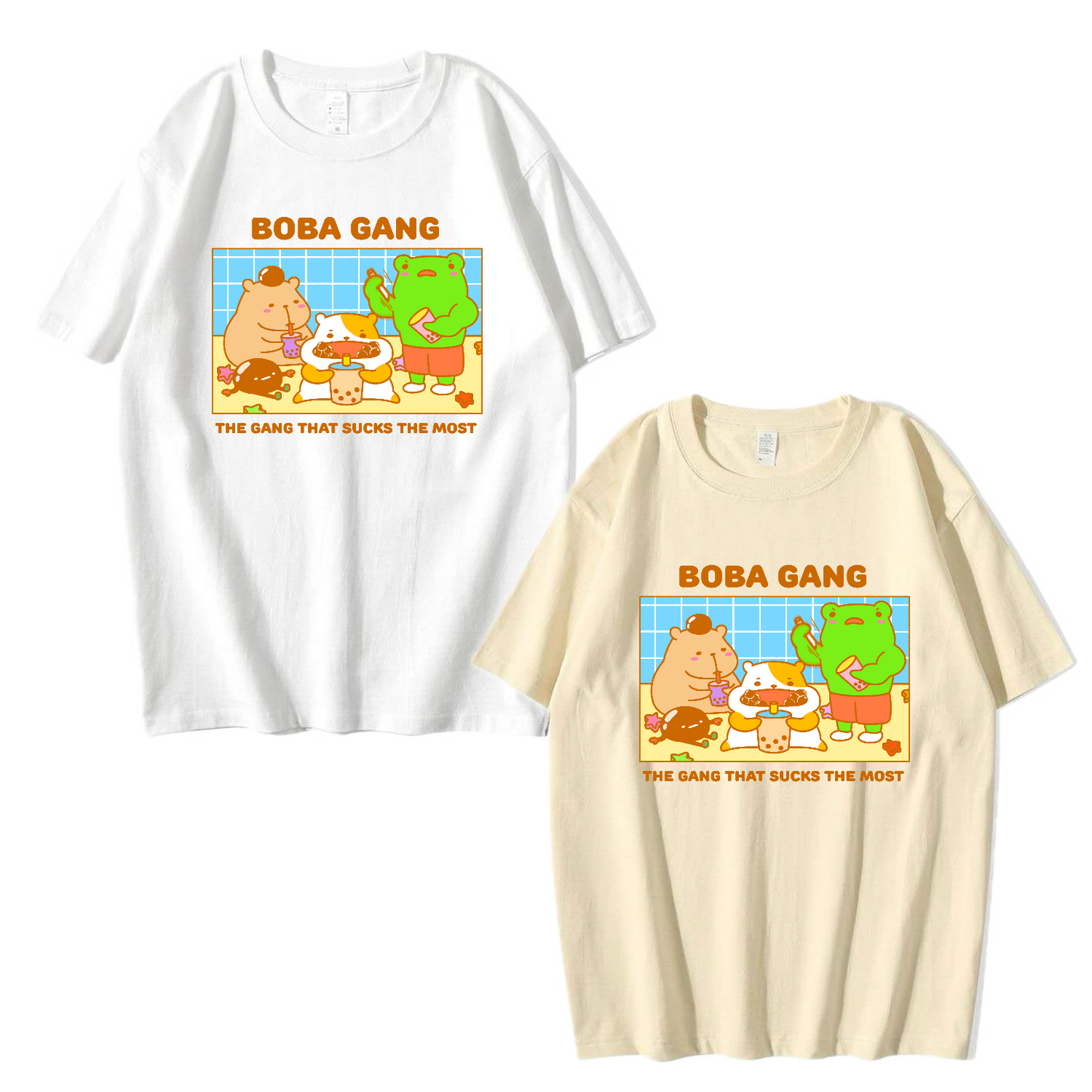 Boba Gang Apparel: Tshirt, Crewneck, Hoodie