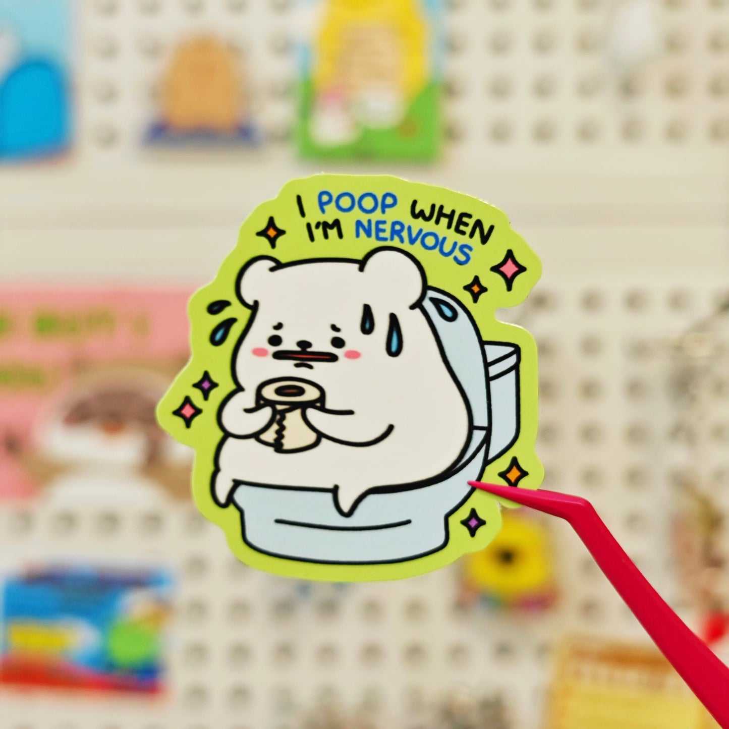Anxious, Introverted, & Tired Stickers Collection