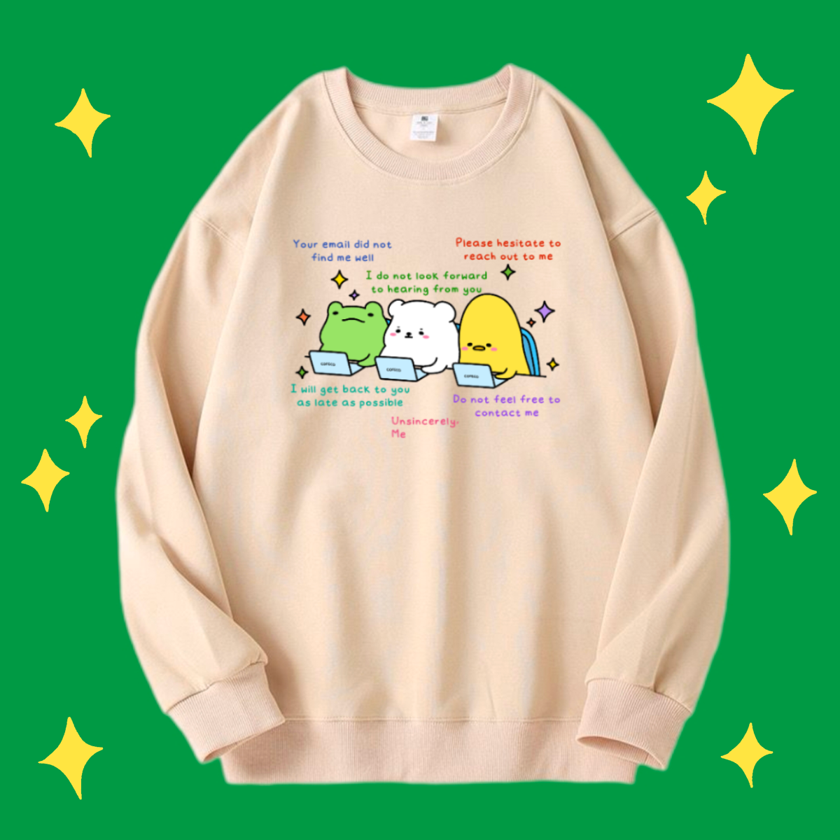 I Hate Emails Apparel: Tshirt, Crewneck, Hoodie