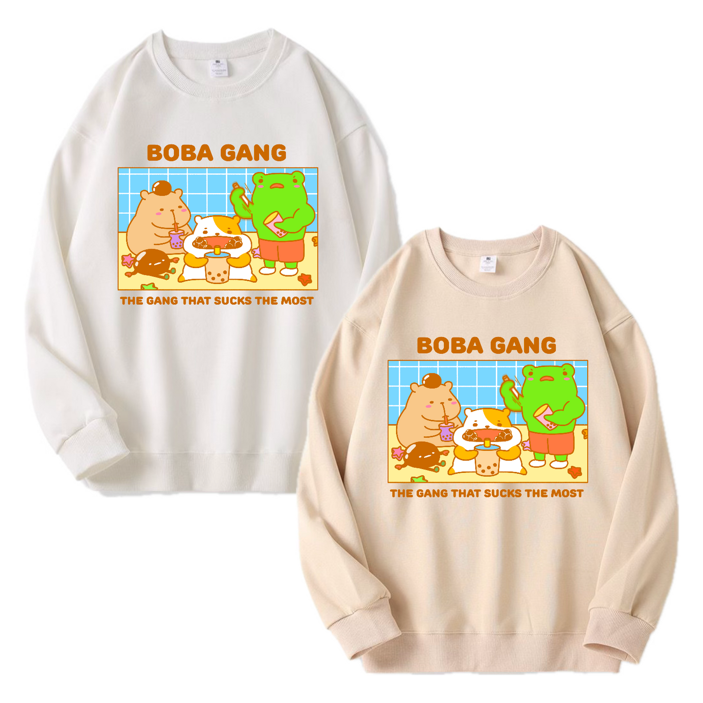 Boba Gang Apparel: Tshirt, Crewneck, Hoodie