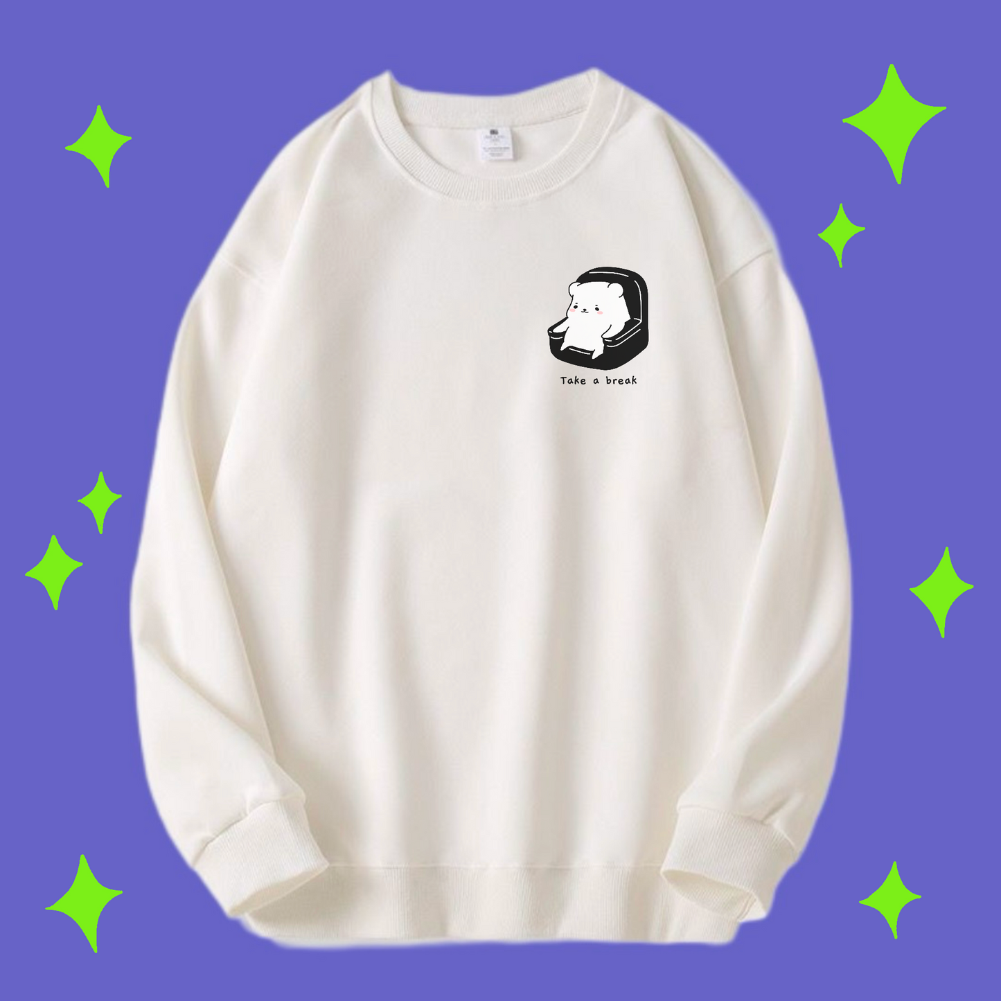 Take a Break Crewneck Sweatshirt