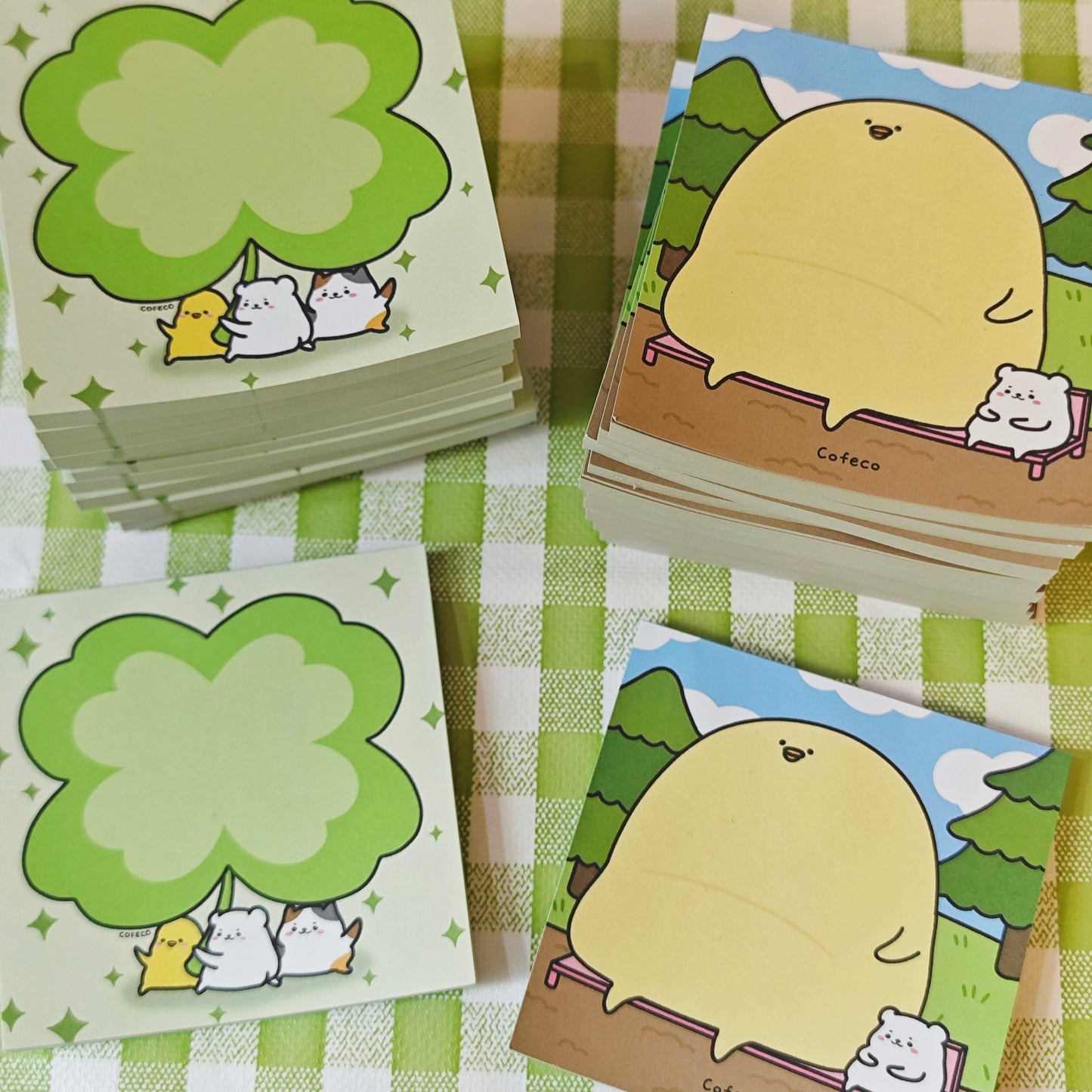 Lucky Clover Memo Pad