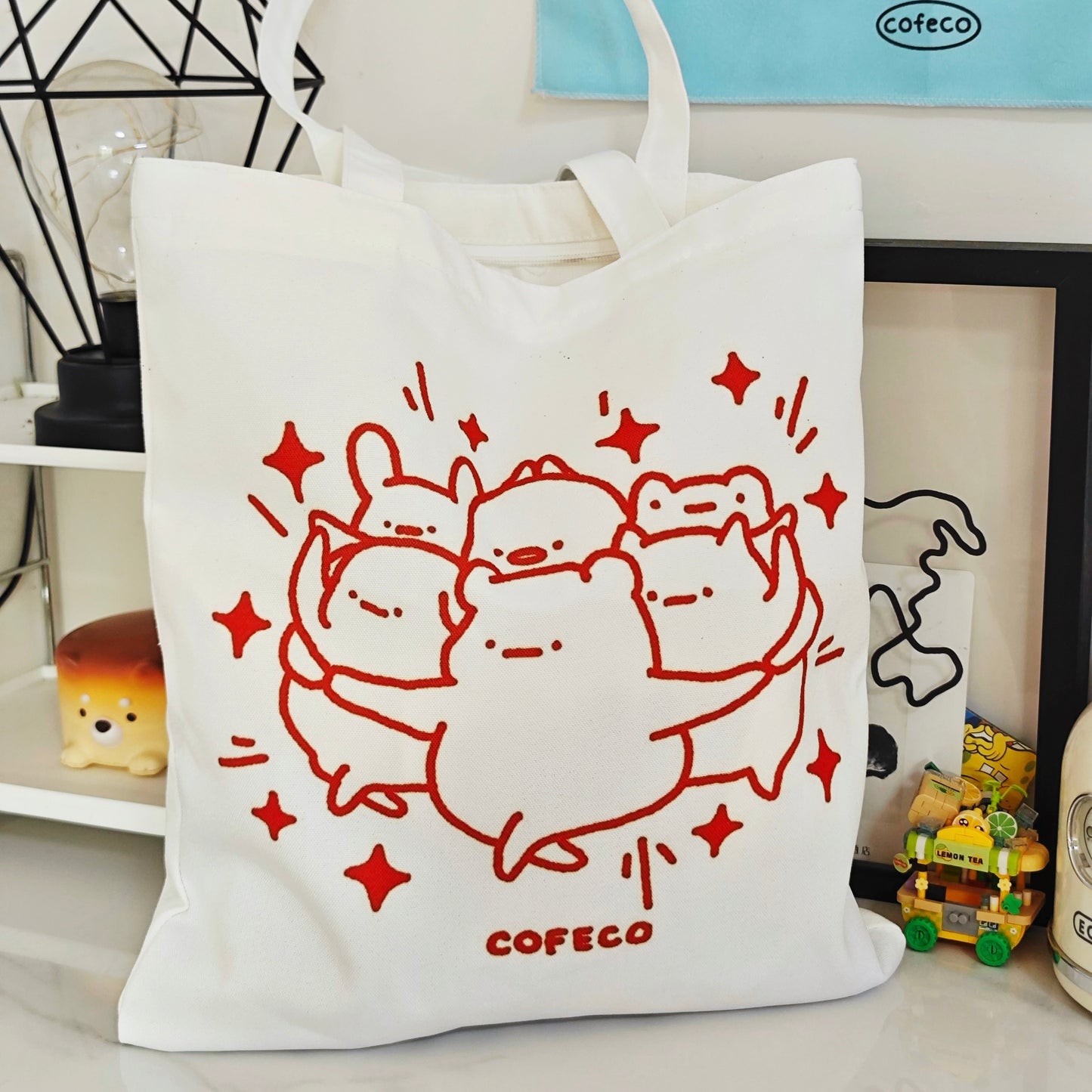 Aesthetic Star Pose Tote Bag