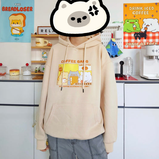 Coffee Gang Apparel: T-shirt, Crewneck, Hoodie