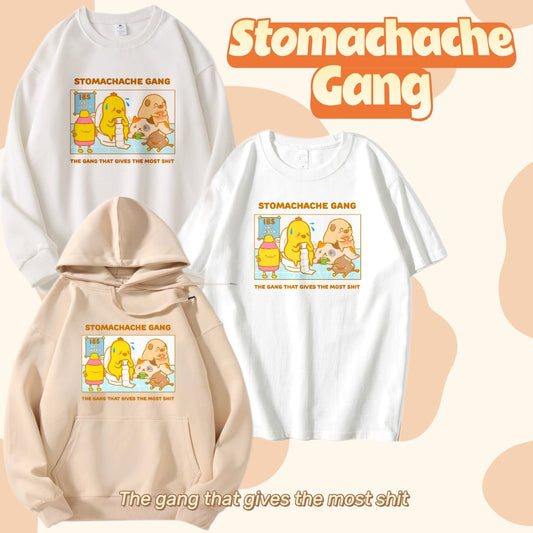 Stomachache Gang Apparel: Tshirt, Crewneck, Hoodie