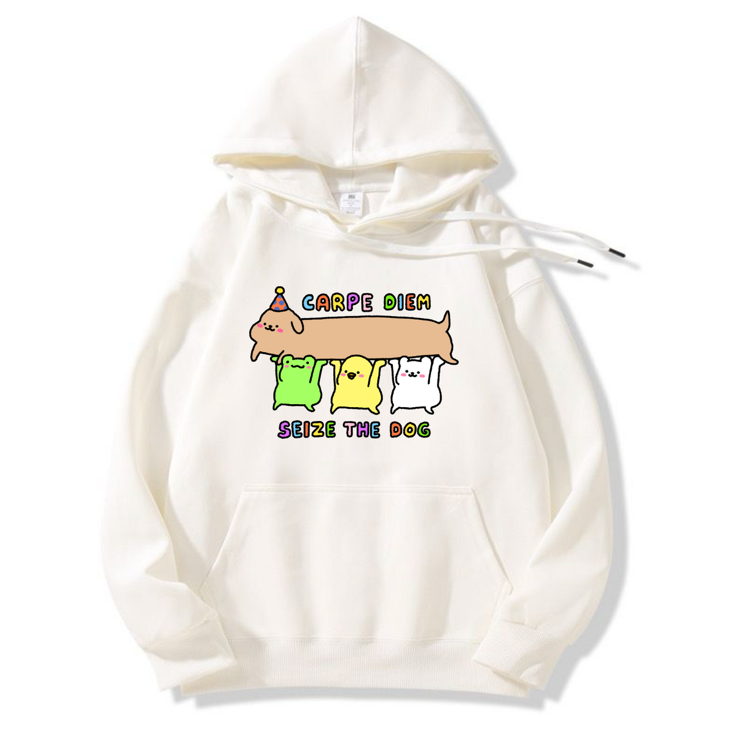 Carpe Diem Seize The Dog Apparel: Tshirt, Crewneck, Hoodie