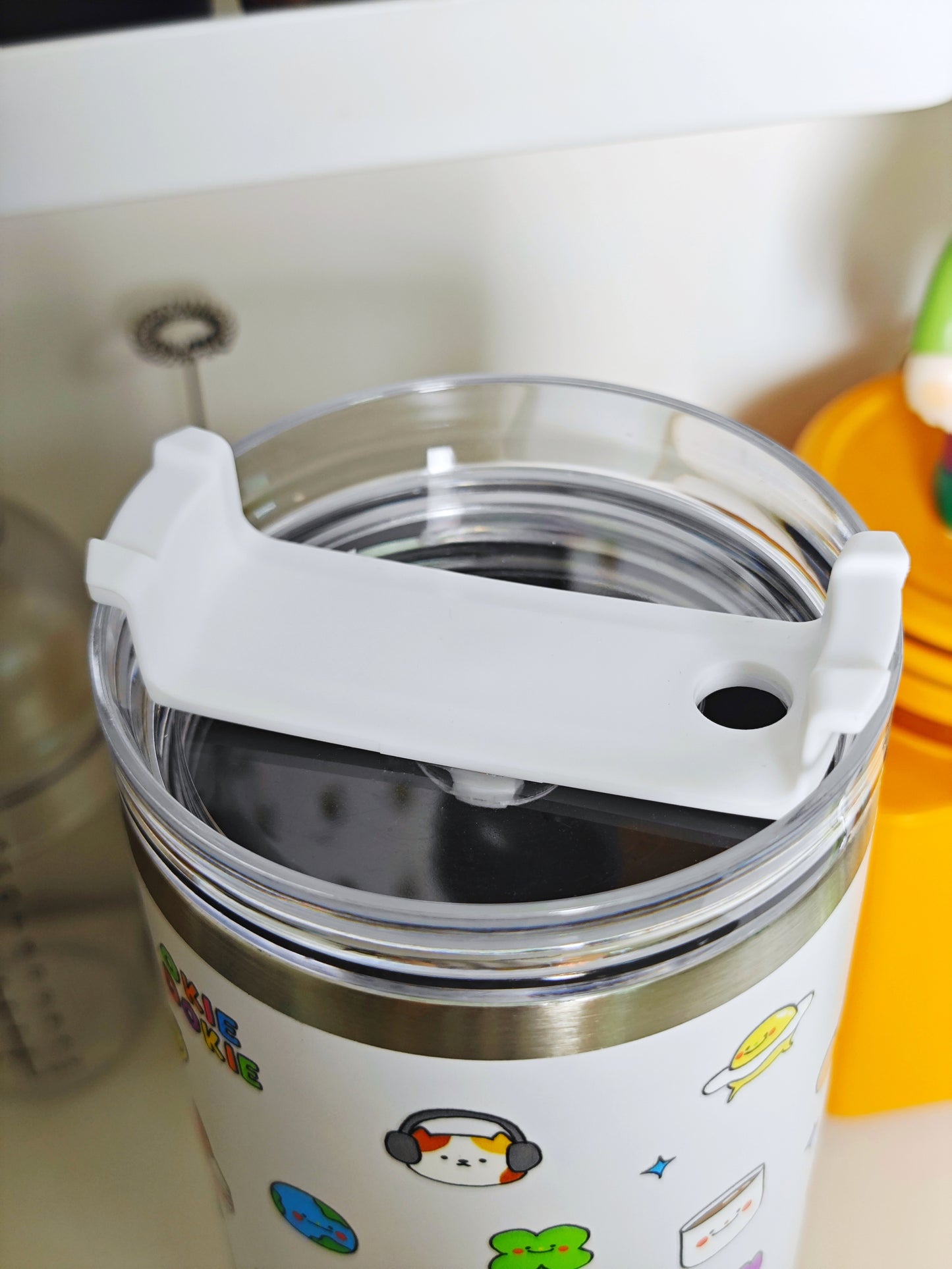 Animal Town Stainless Steel Straw Tumbler w/ Star Straw Topper