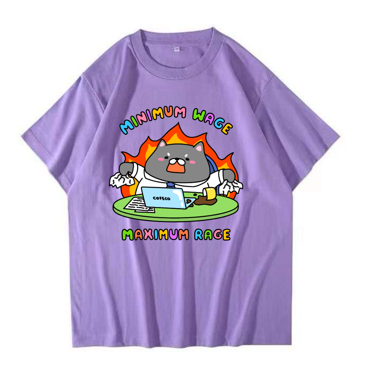 Minimum Wage Maximum Rage Tshirt