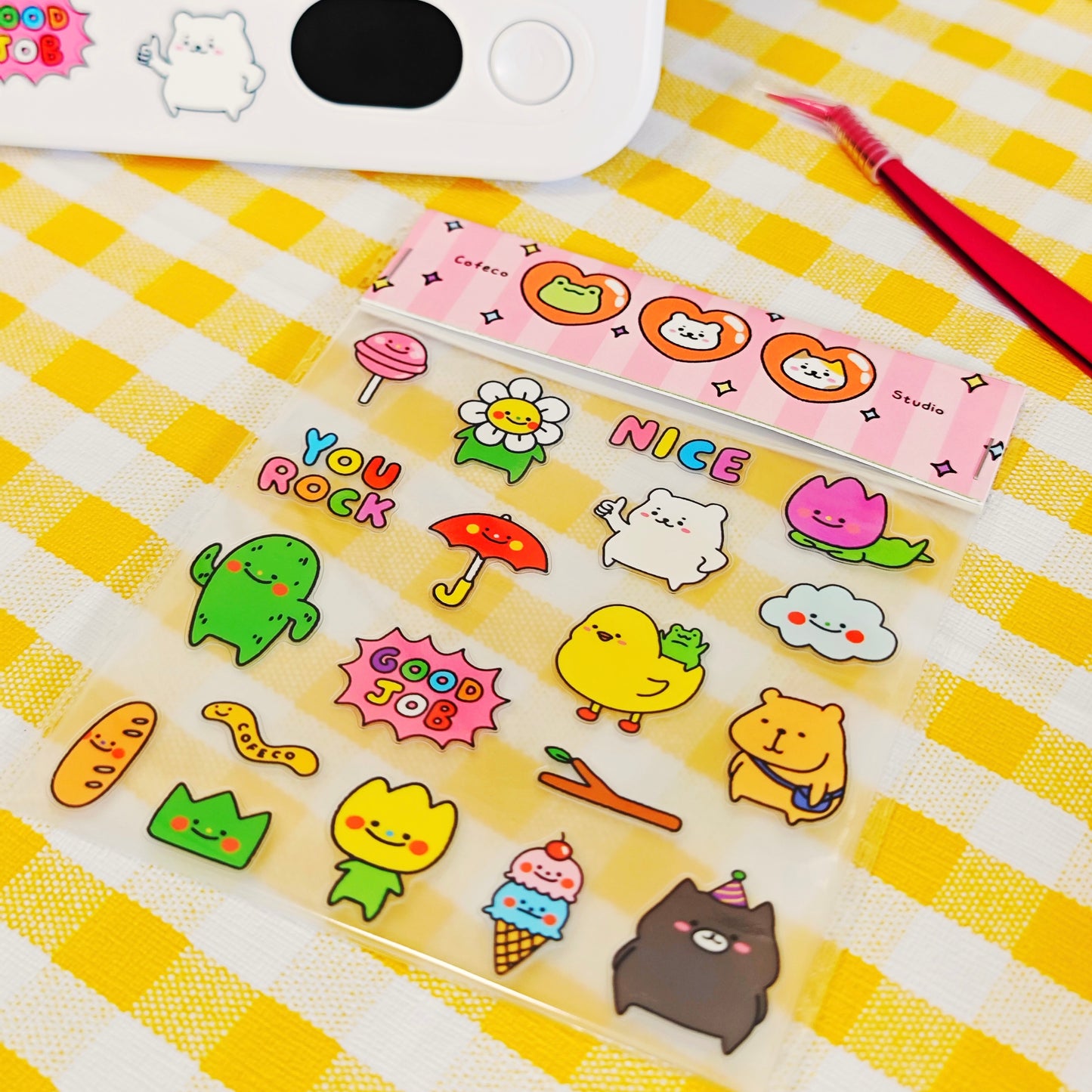 You Rock Fren Clear Matte Sticker Sheet