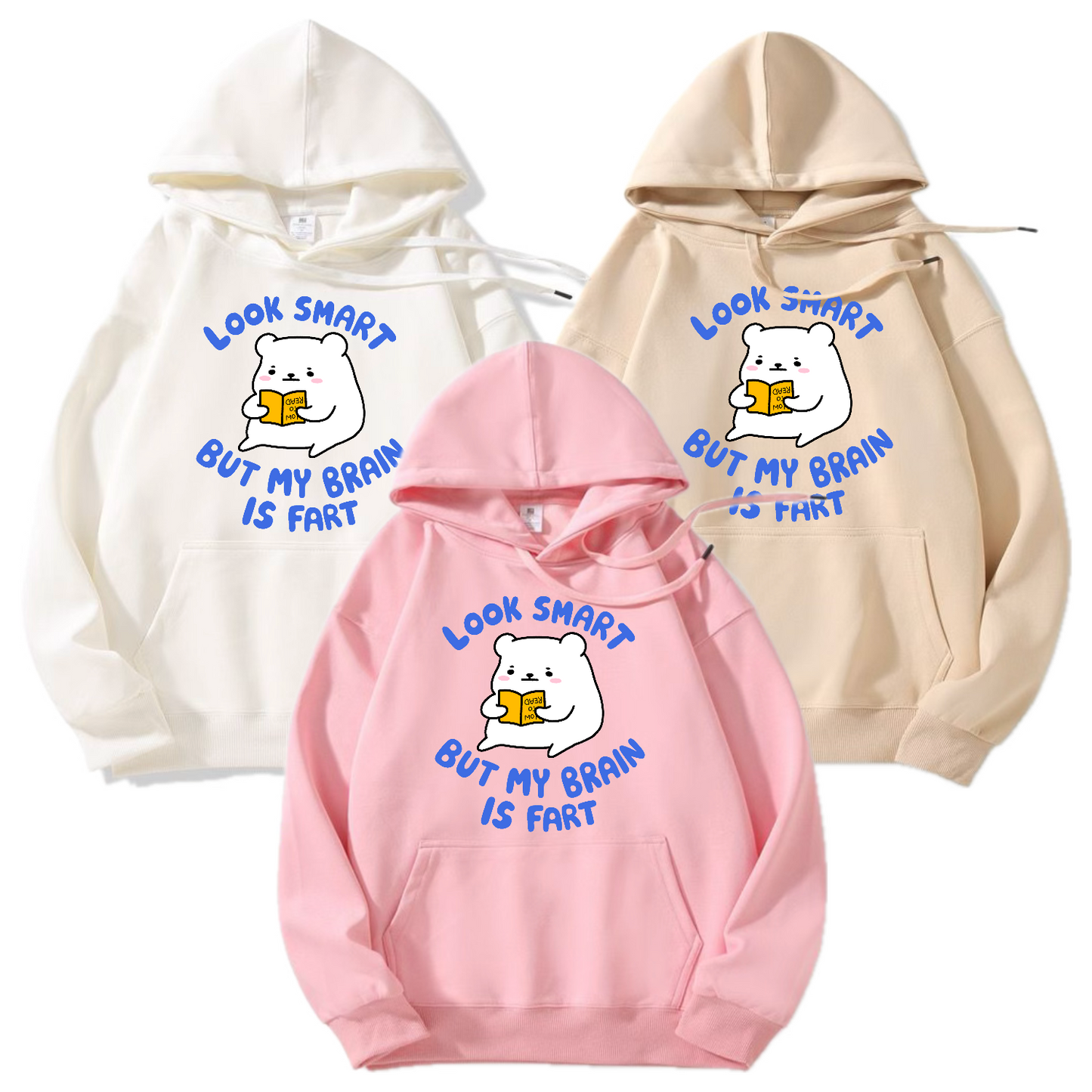 Look Smart But My Brain Is Fart Crewneck & Hoodie