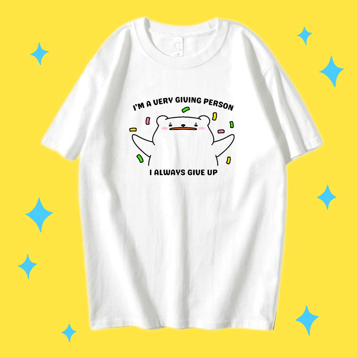 I’m Very Giving Apparel: T-shirt, Crewneck, Hoodie