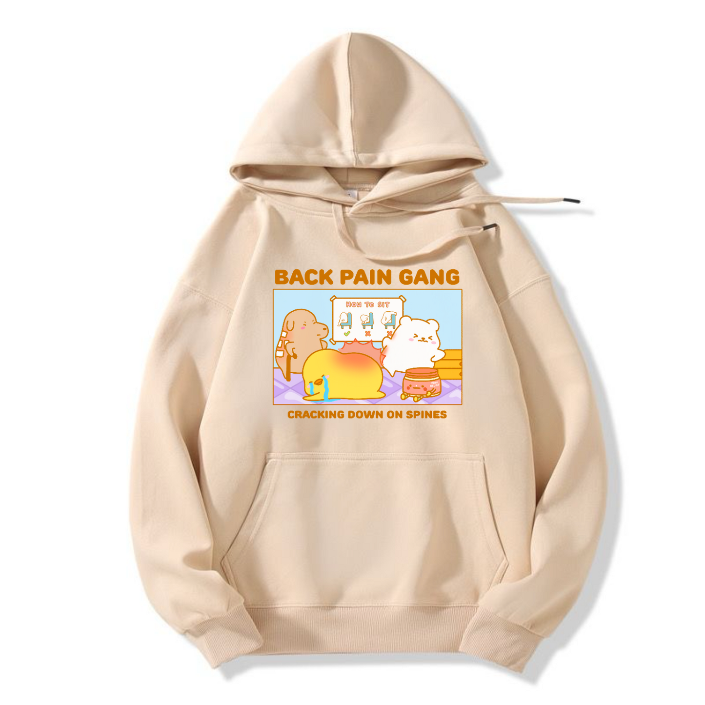 Back Pain Gang Apparel: Tshirt, Crewneck, Hoodie