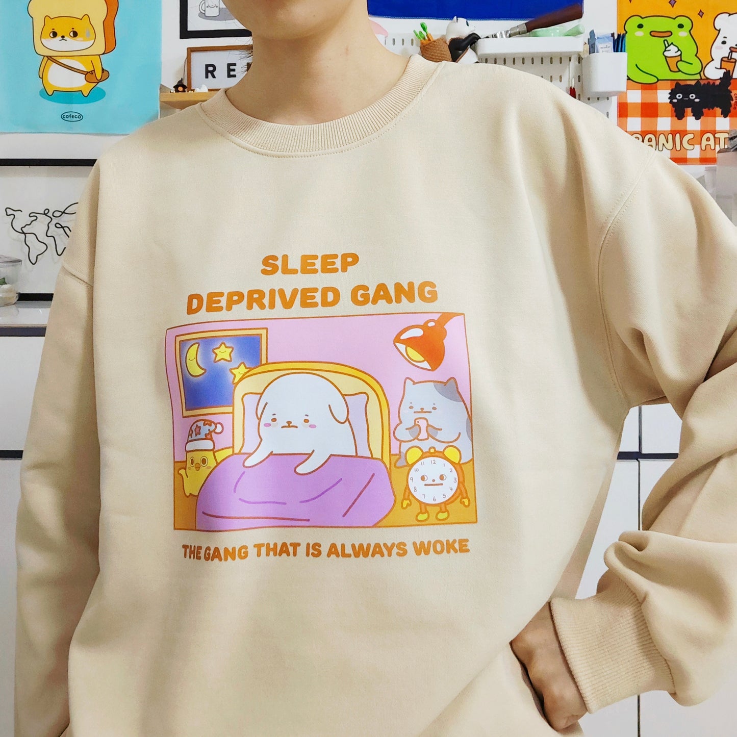 Sleep Deprived Gang Apparel: Tshirt, Crewneck, Hoodie