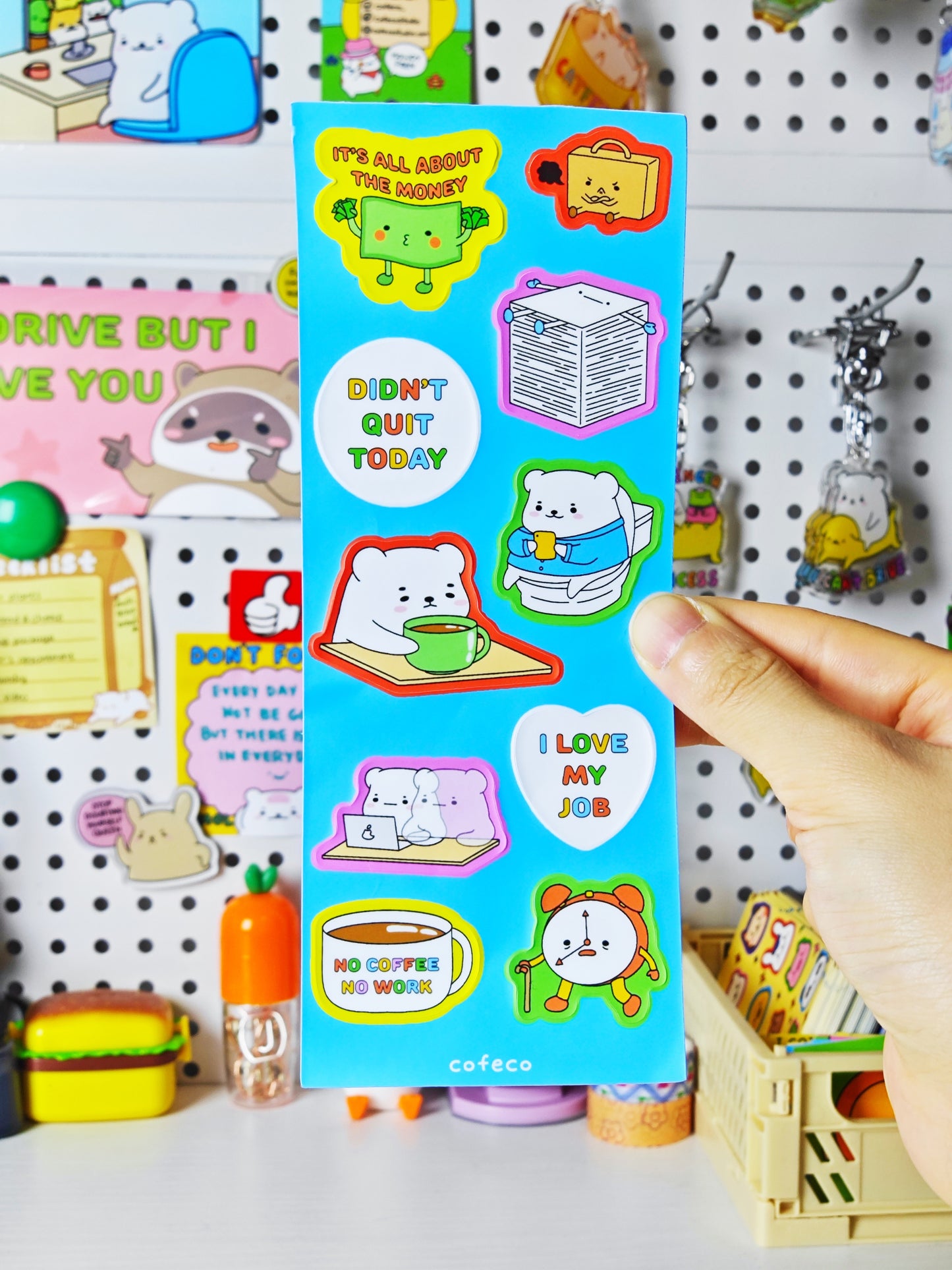 Work Day Sticker Sheet