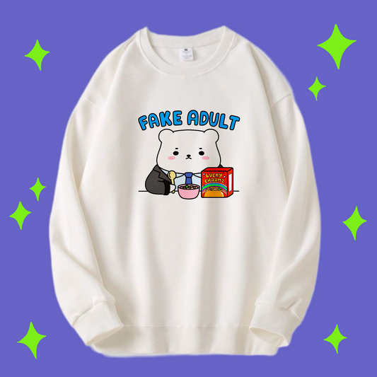 Fake Adult Crewneck