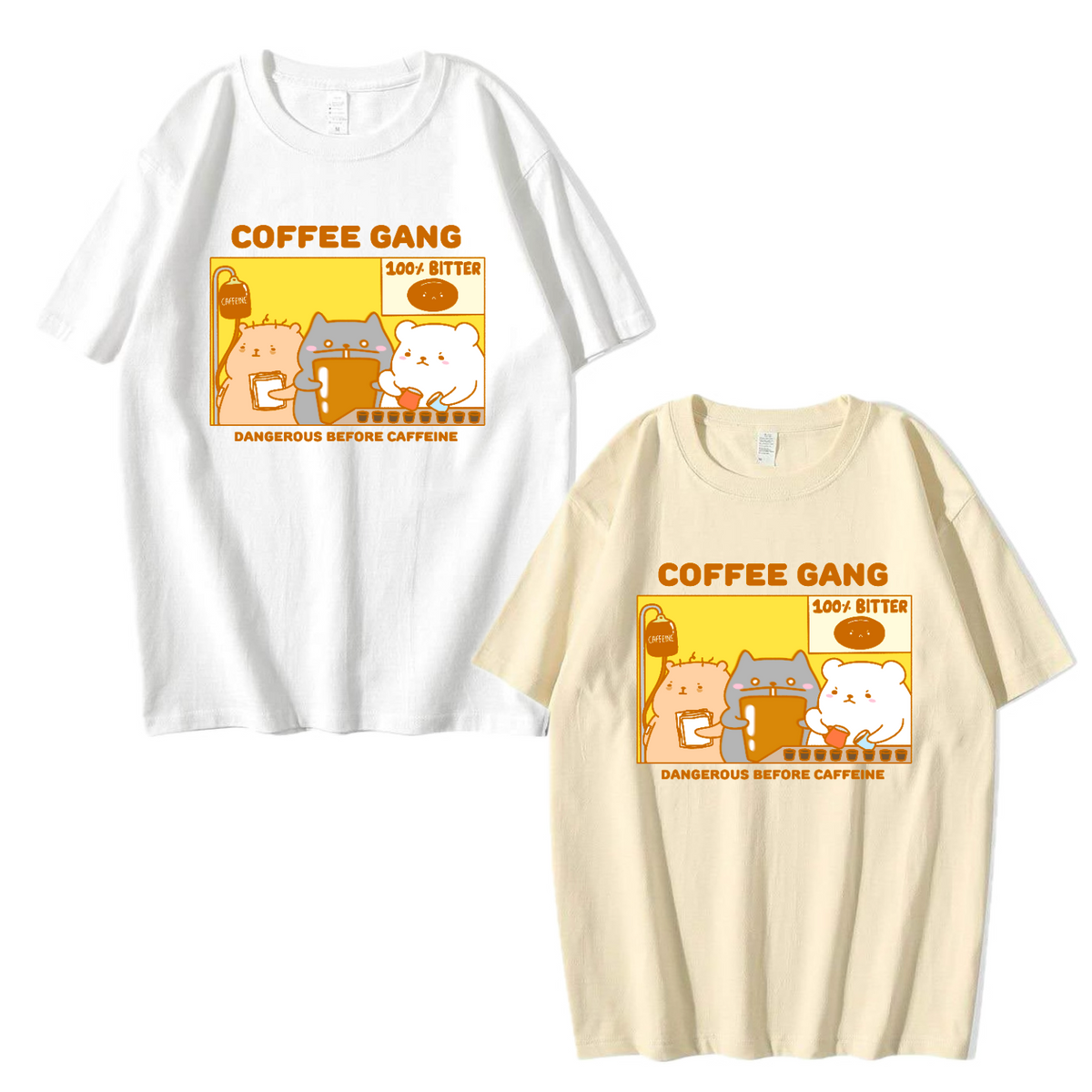 Coffee Gang Apparel: T-shirt, Crewneck, Hoodie