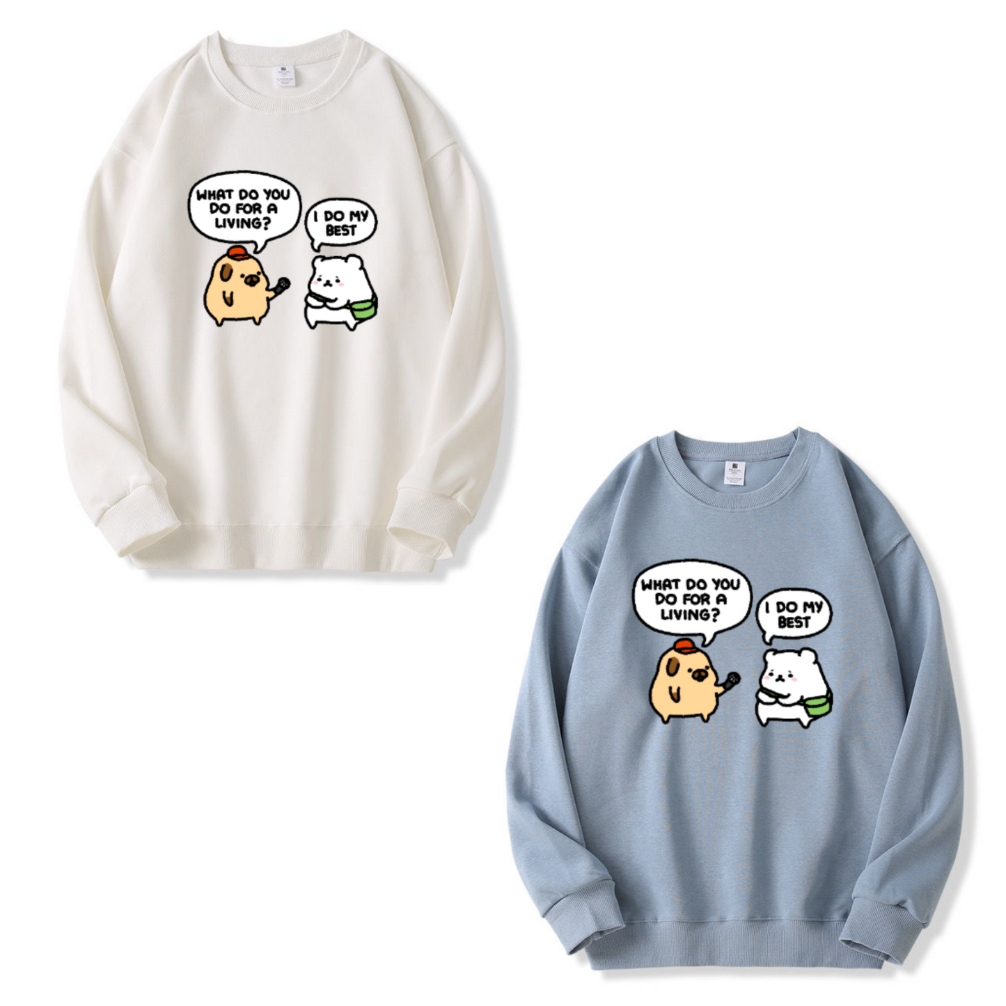 Street Interview Apparel: Tshirt, Crewneck, Hoodie
