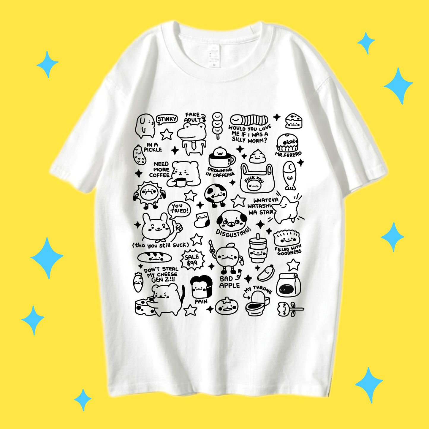 Silly Doodles Apparel: T-shirt, Crewneck, Hoodie