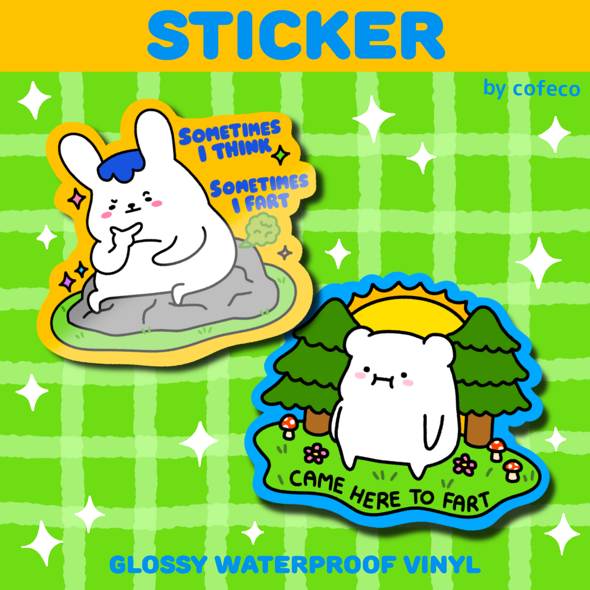 Fart Stickers