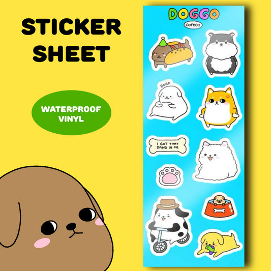 Doggo Sticker Sheet