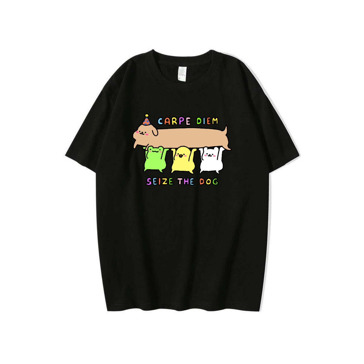 Carpe Diem Seize The Dog Apparel: Tshirt, Crewneck, Hoodie