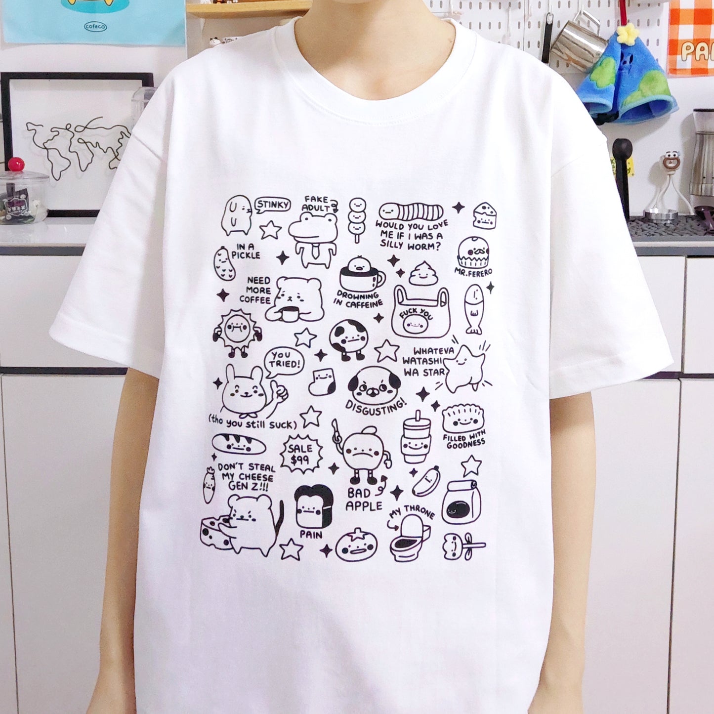 Silly Doodles Apparel: T-shirt, Crewneck, Hoodie