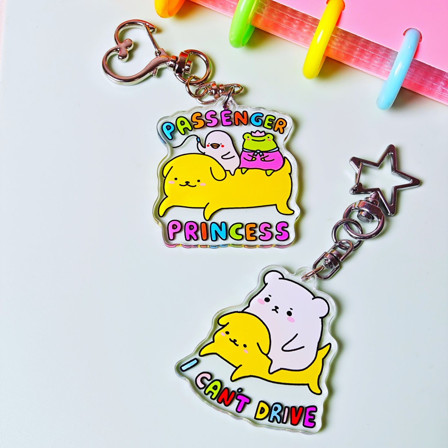 Passenger Princess Keychain