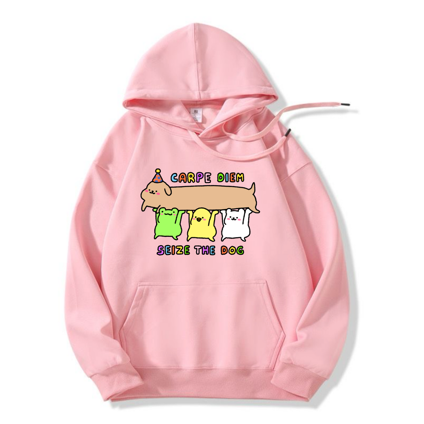 Carpe Diem Seize The Dog Apparel: Tshirt, Crewneck, Hoodie