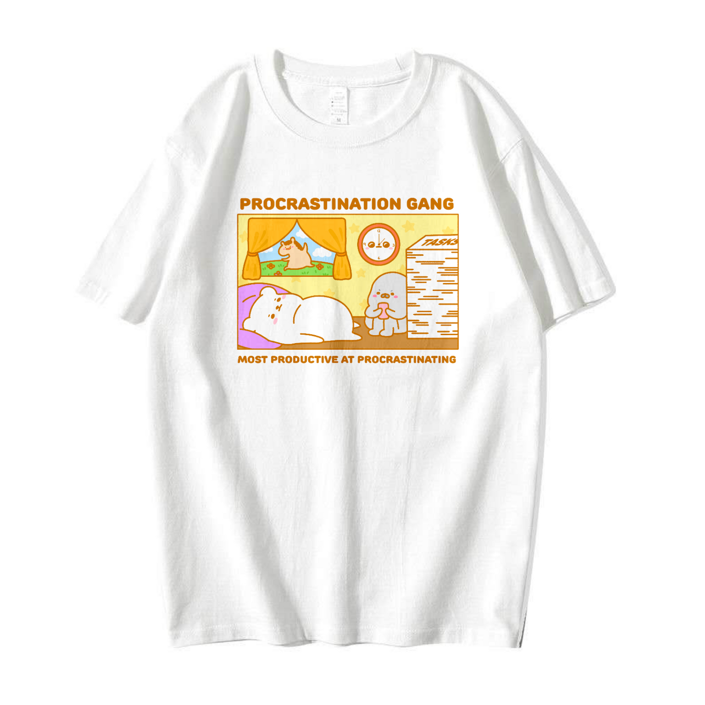 Procrastination Gang Apparel: Tshirt, Crewneck, Hoodie