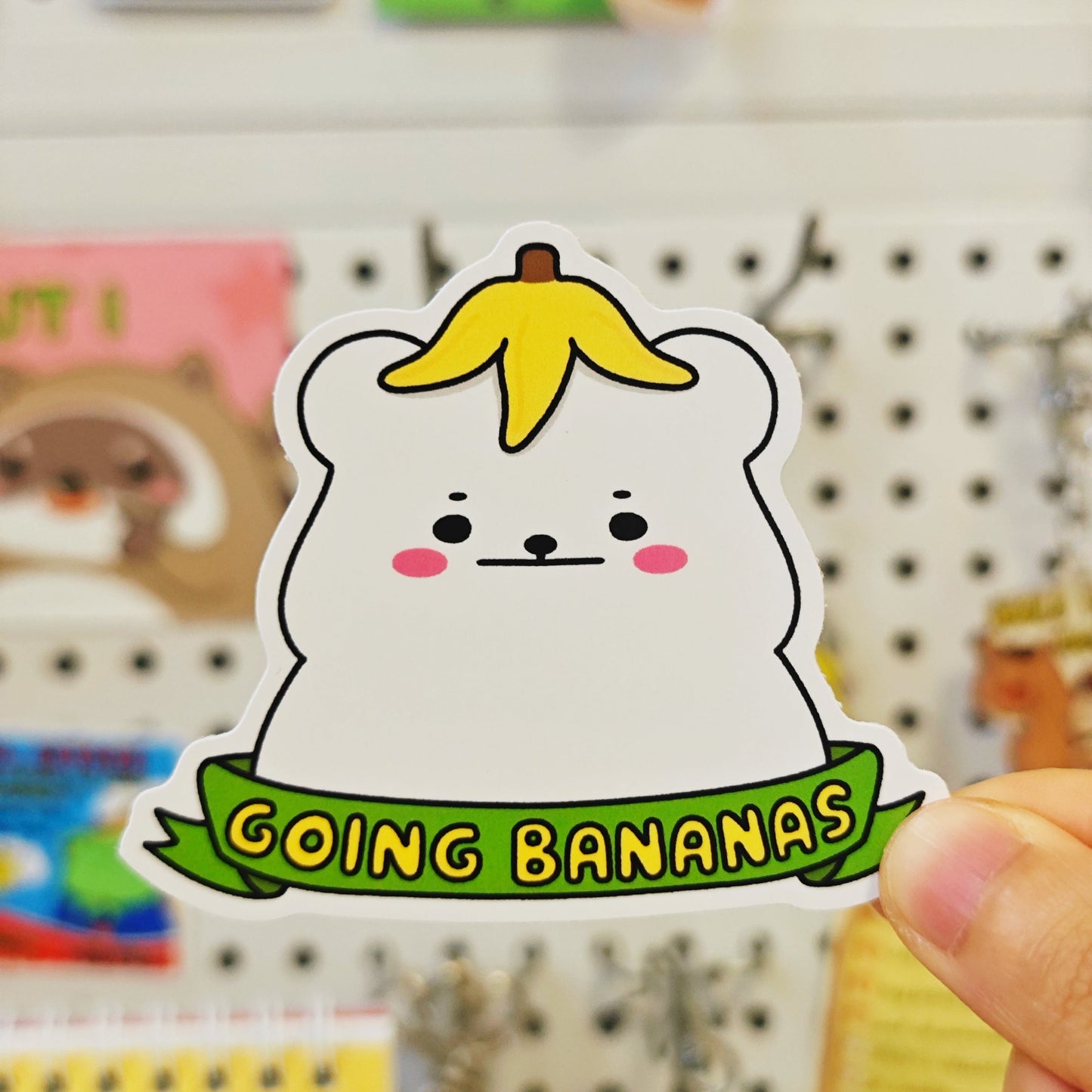 Quiet Bear JUMBO Stickers