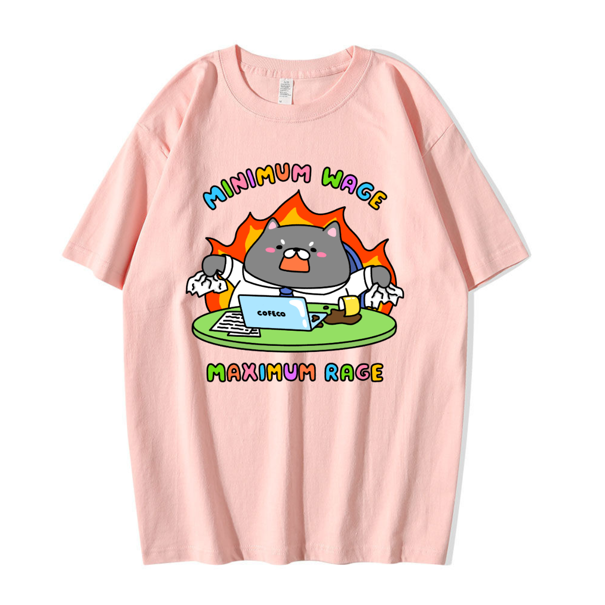 Minimum Wage Maximum Rage Tshirt