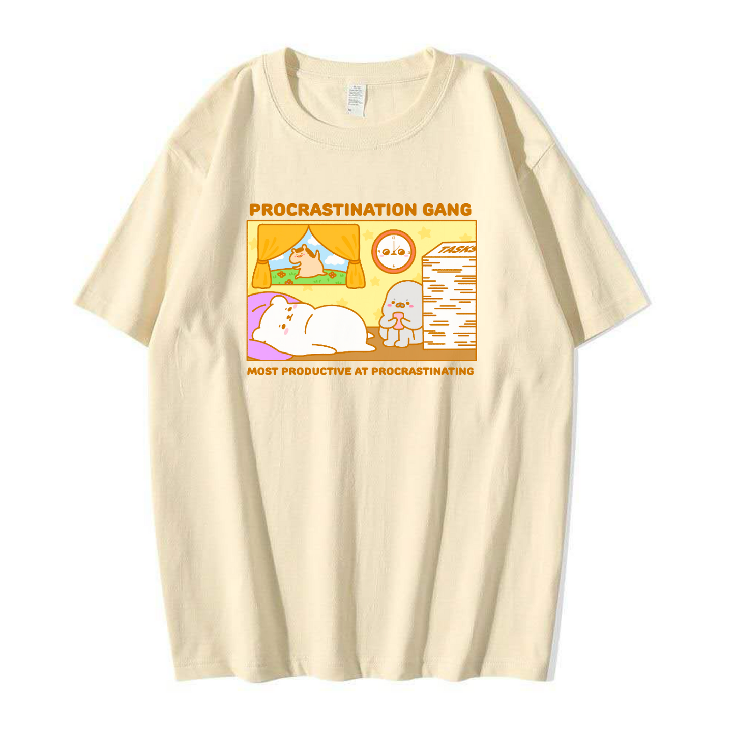 Procrastination Gang Apparel: Tshirt, Crewneck, Hoodie