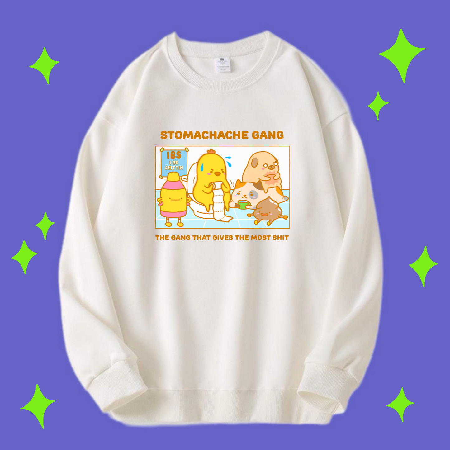 Stomachache Gang Apparel: Tshirt, Crewneck, Hoodie