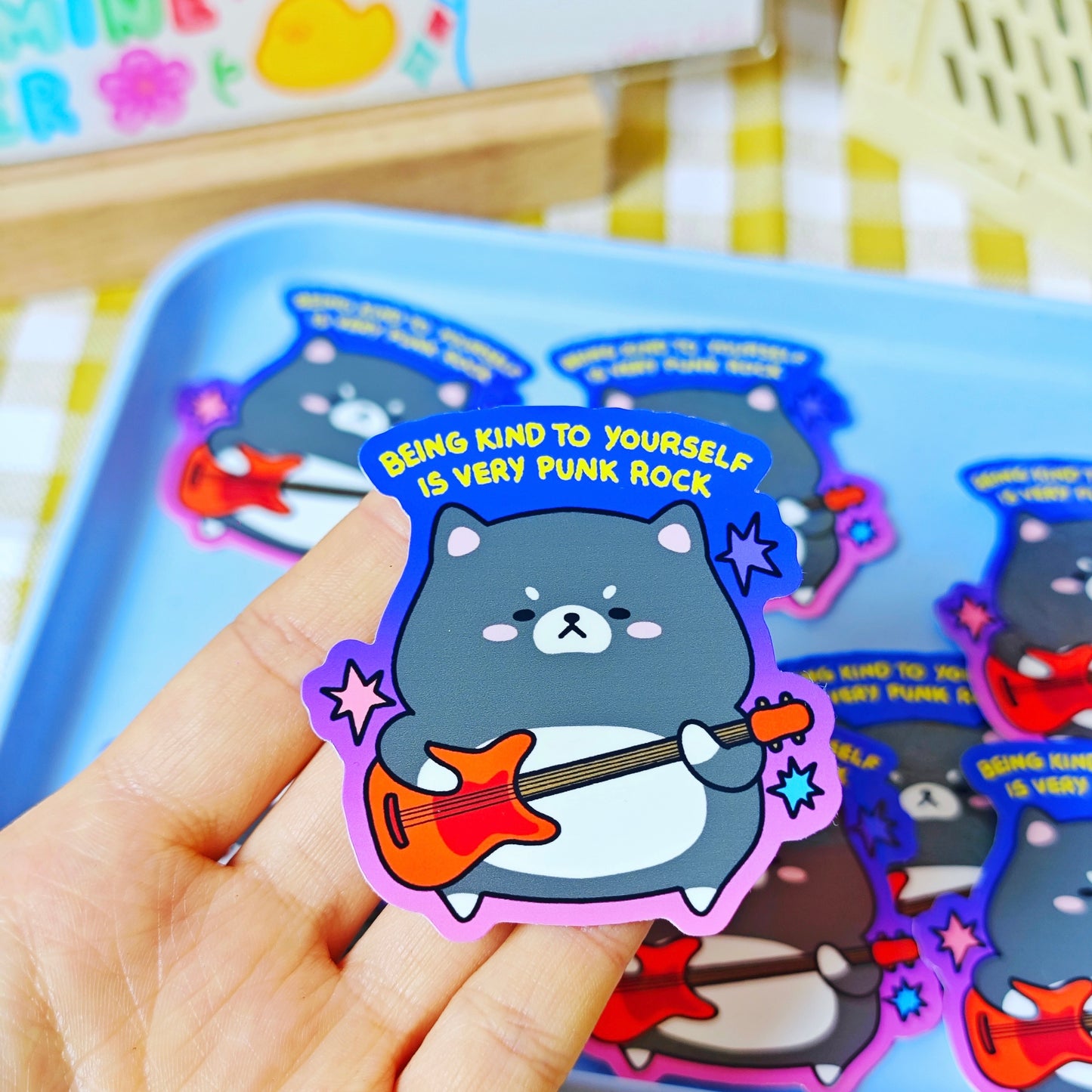 Being Kind Is Punk Rock sticker