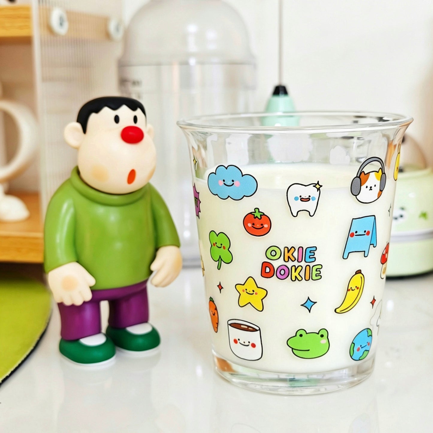 Animal Town Glass Cup