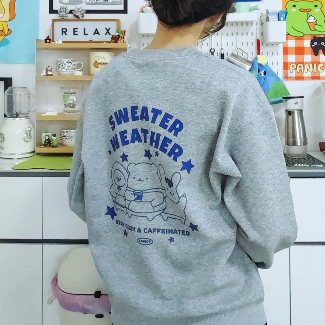 Sweater Weather Apparel: Crewneck, Hoodie