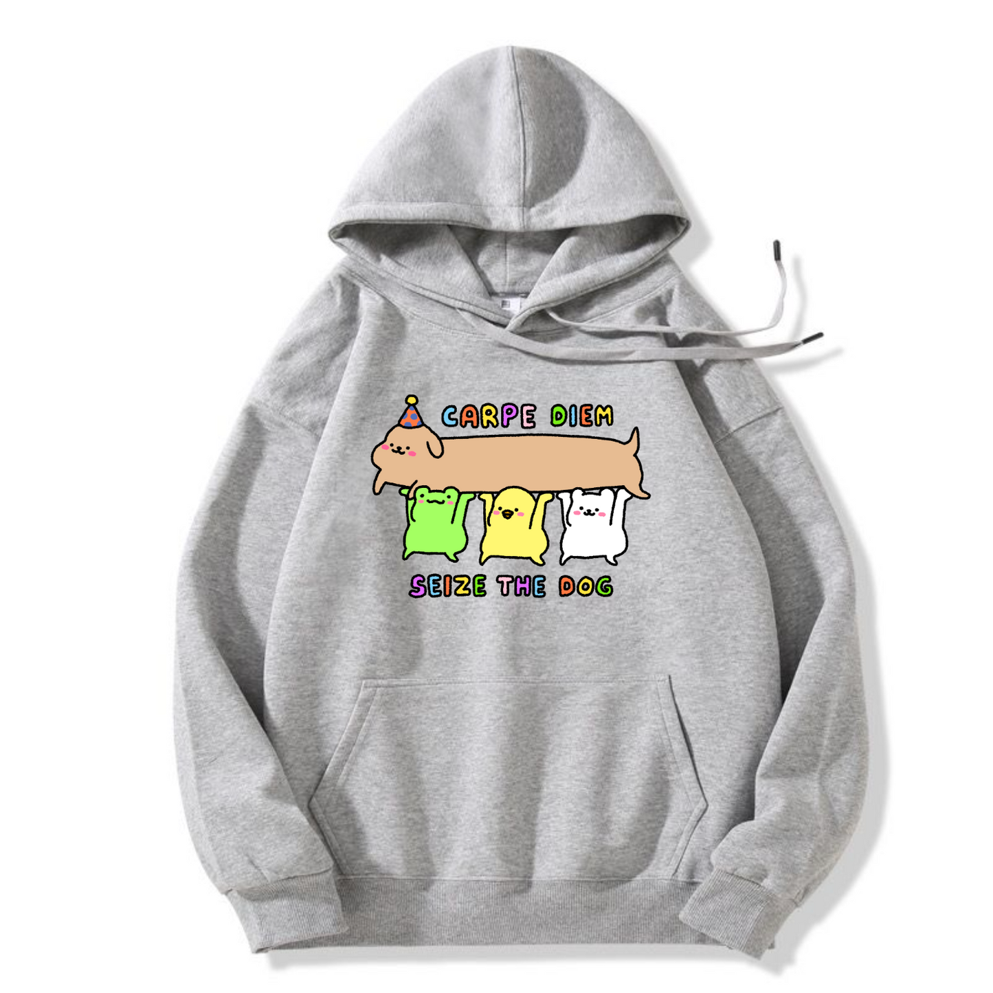 Carpe Diem Seize The Dog Apparel: Tshirt, Crewneck, Hoodie