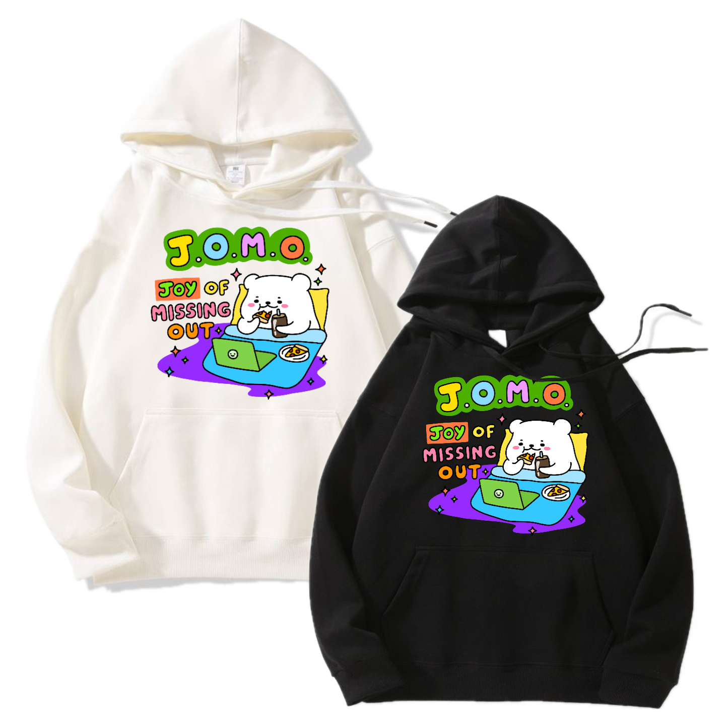 JOMO Joy Of Missing Out Apparel: T-shirt, Crewneck, Hoodie