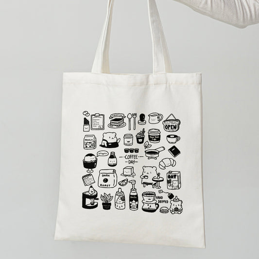 Coffee Day Tote Bag