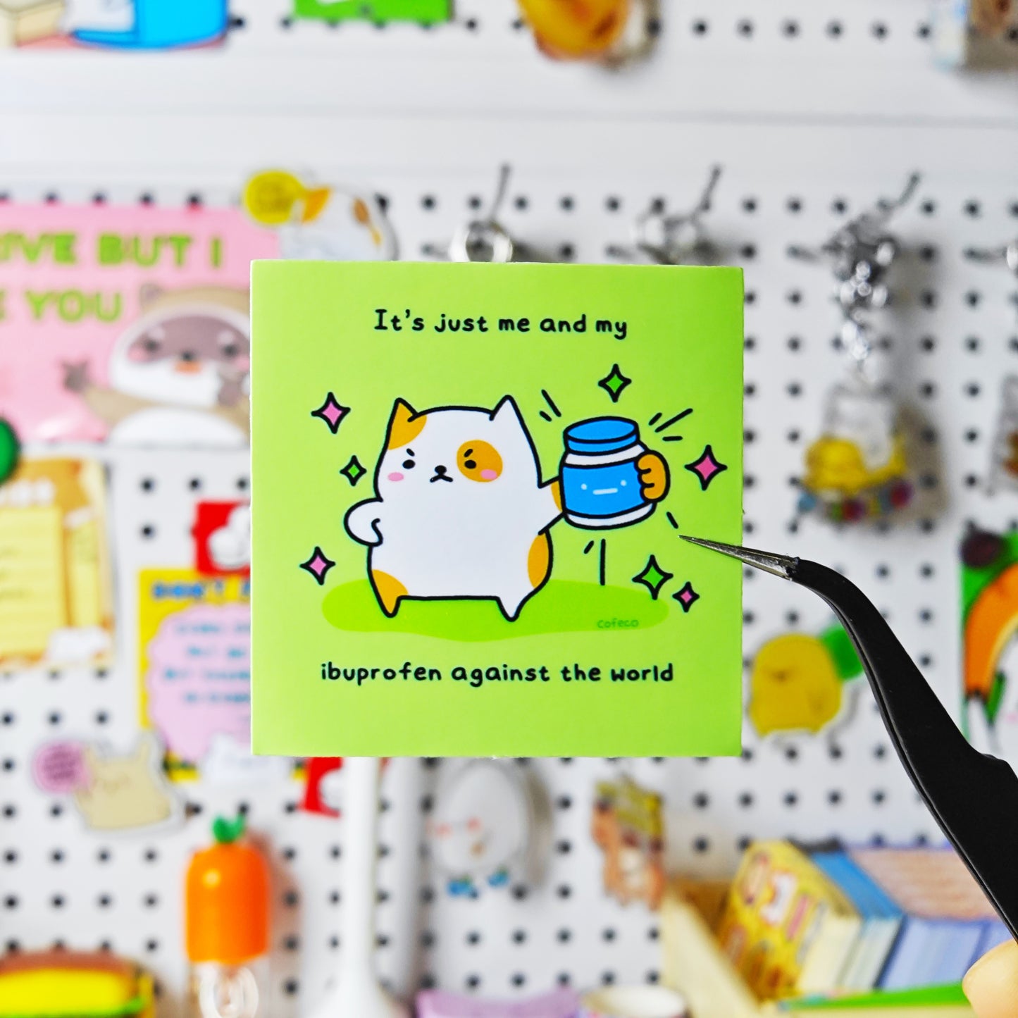 It’s Just Me & My…Against The World Sticker
