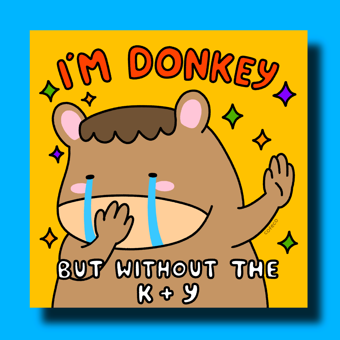I’m Done Art Print