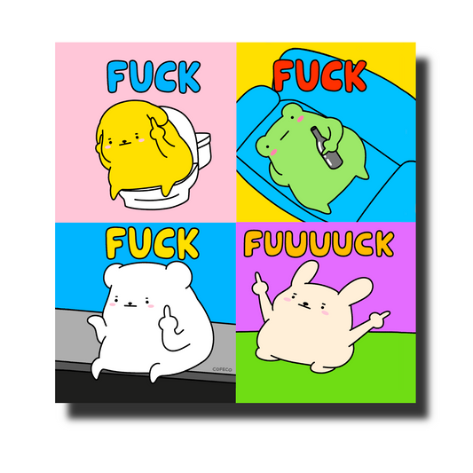 Fuuuuck Art Print