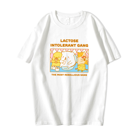 Lactose Intolerant Gang T-shirt