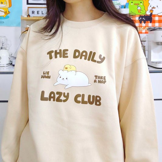 Lazy Club Apparel: Tshirt, Crewneck, Hoodie